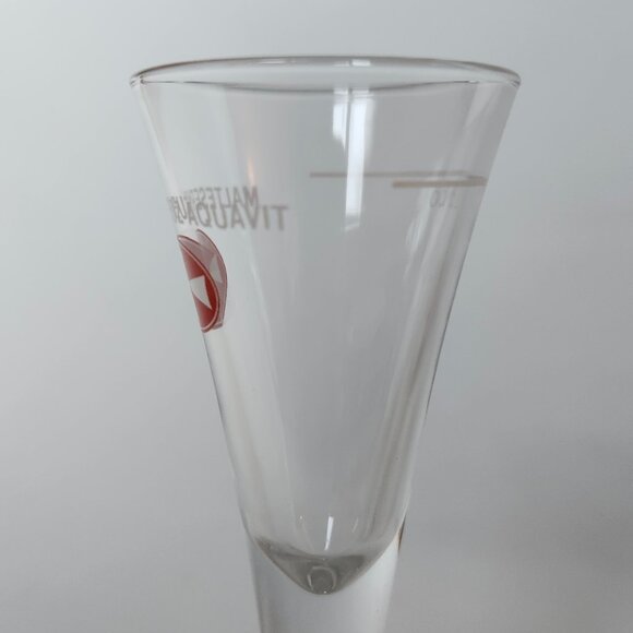 MALTESERKREUZ AQUAVIT 2cl RI Cordial CRYSTAL Shot Glass German Oktoberfest Lot 4 - Picture 9 of 10